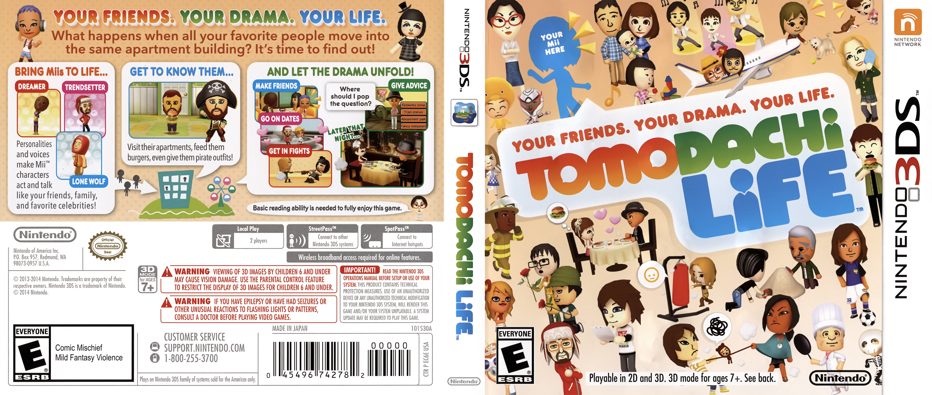 tomodachi 3ds