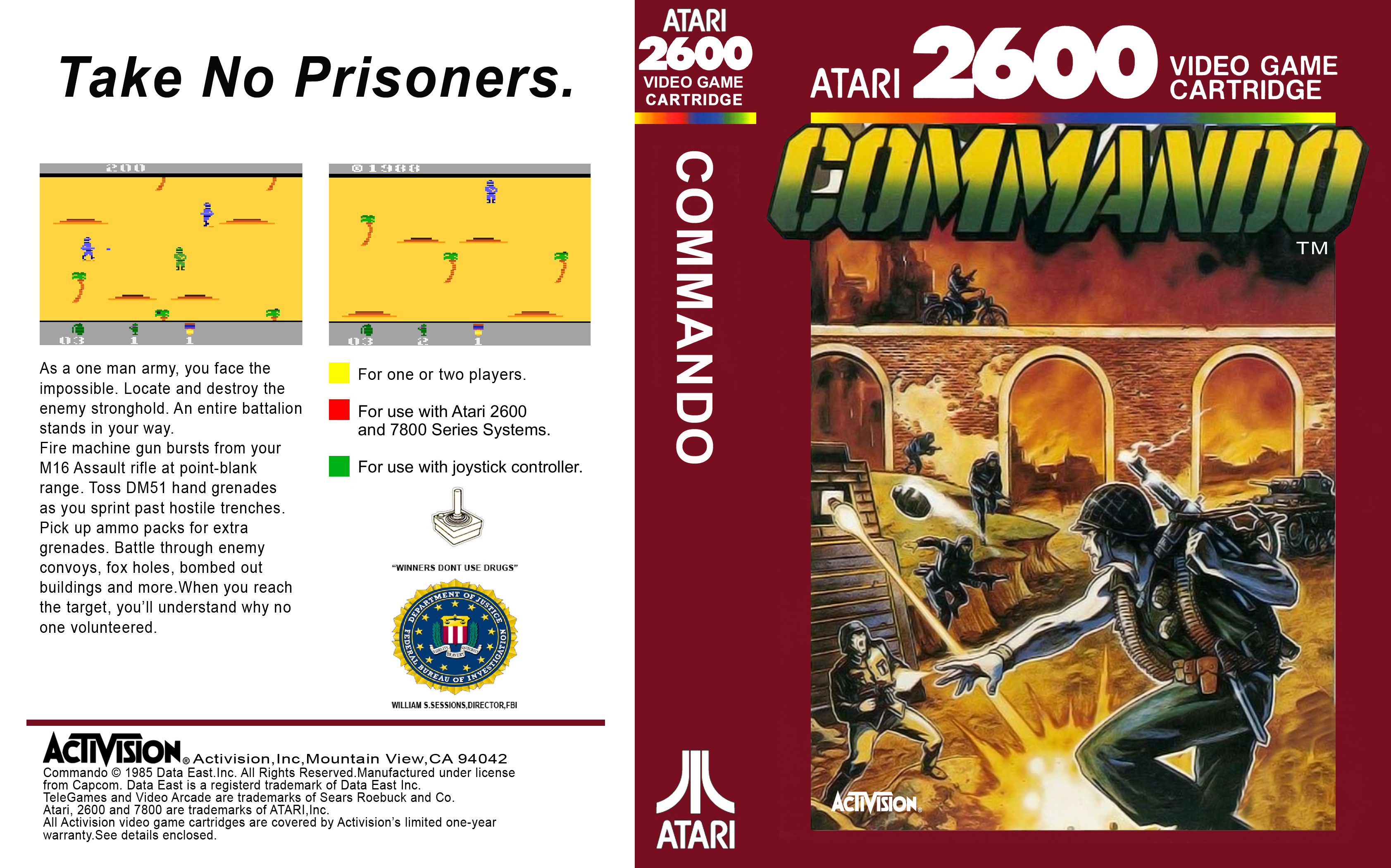 commando atari