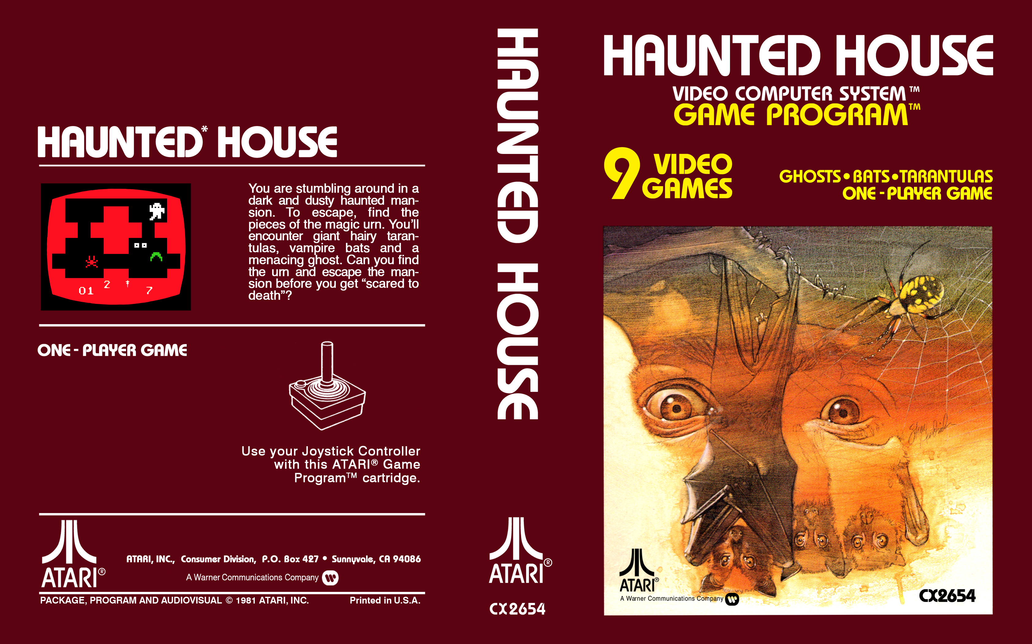 Haunted House | Atari 2600 Covers | Cover Century | Over 500.000 Album Art  covers for free