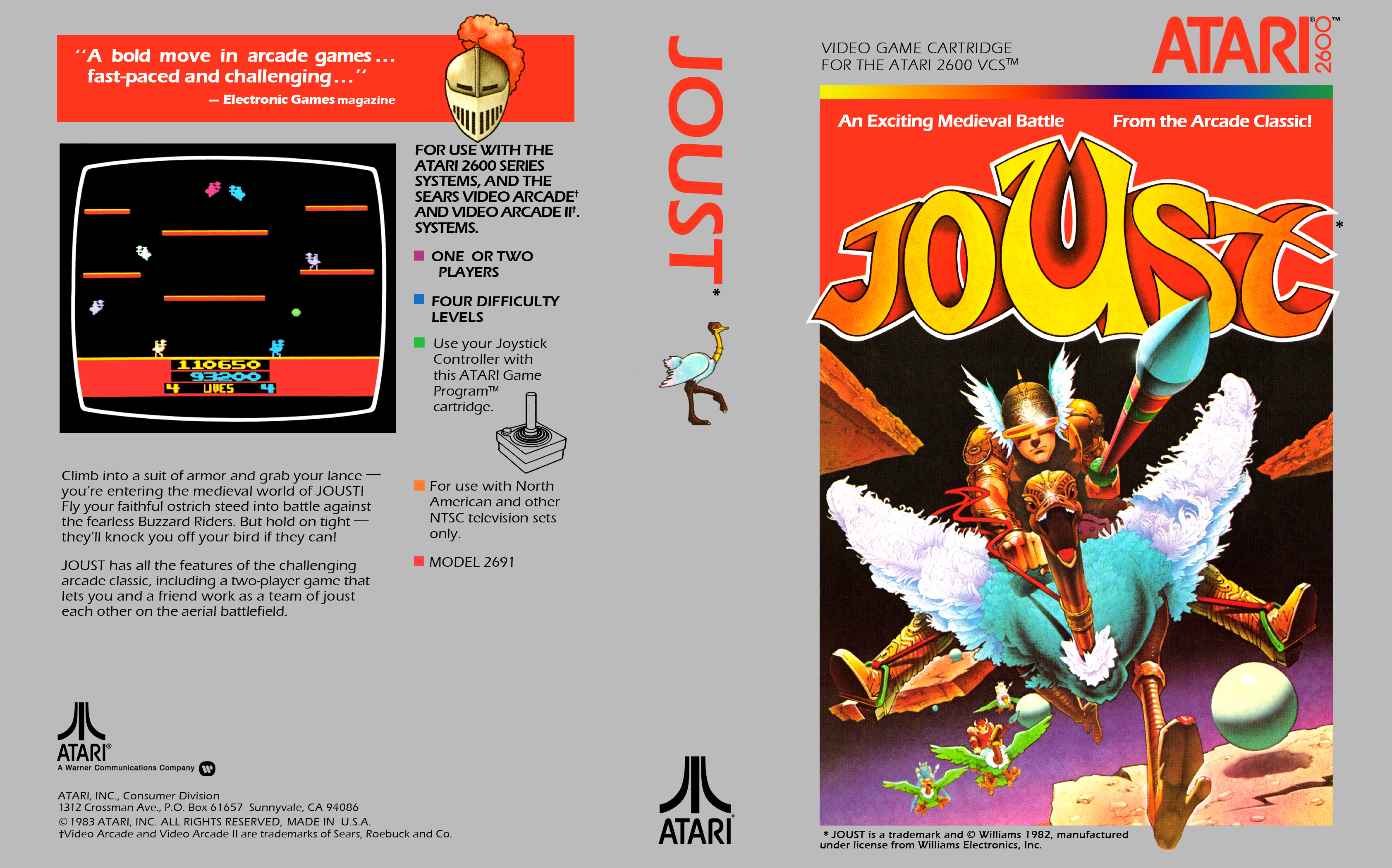 joust atari