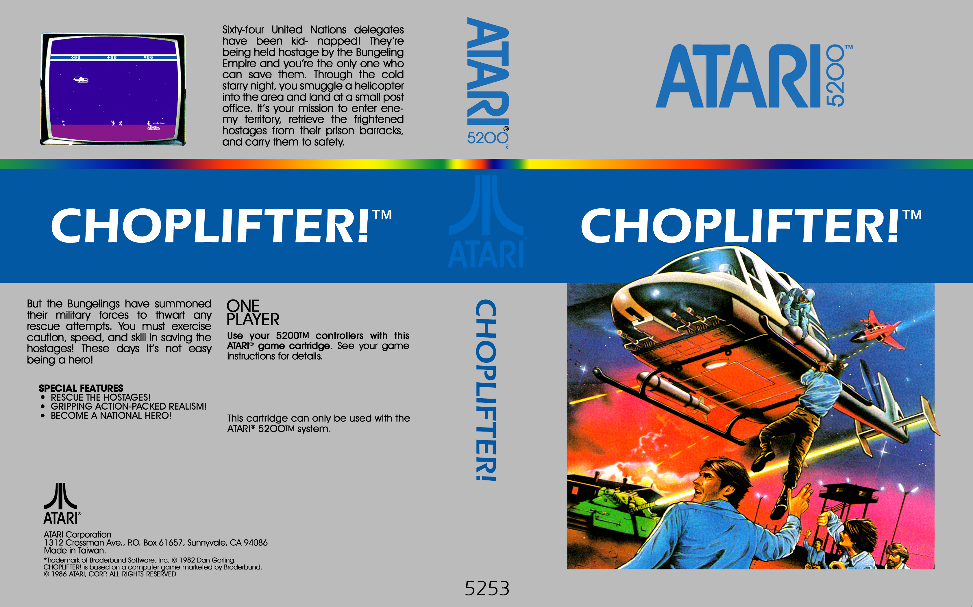 choplifter atari