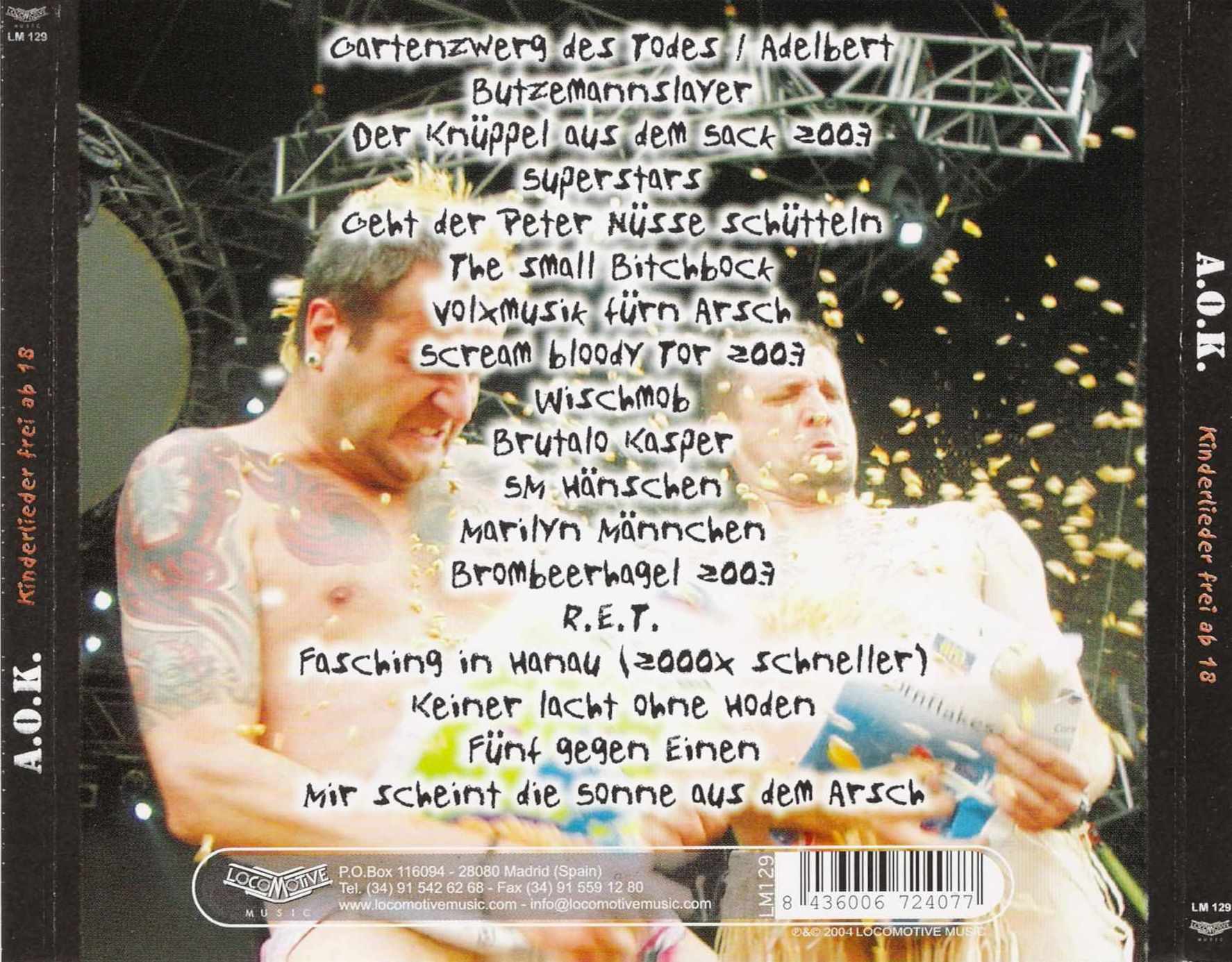 a o k  kinderlieder frei ab 18 b