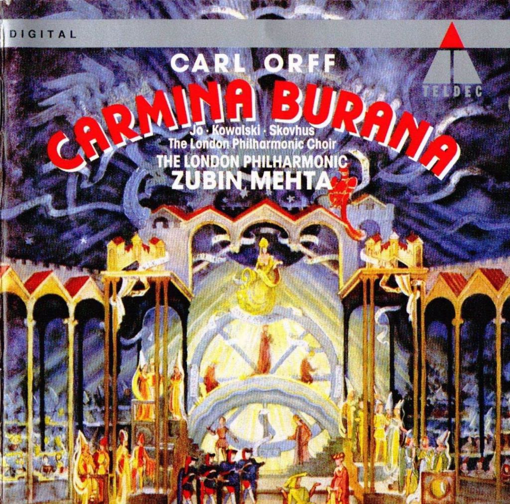 Carl Orff  Carmina Burana front