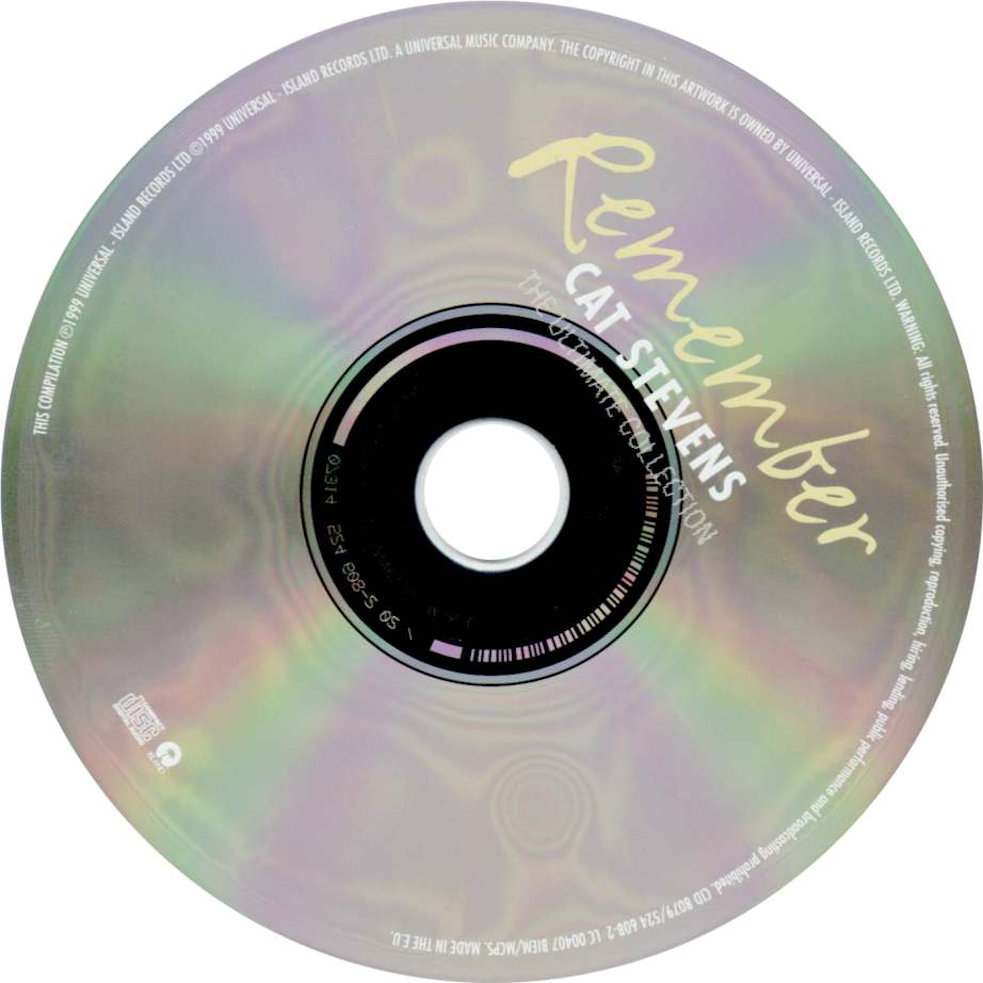 Cat Stevens  Remember Cat Stevens cd 