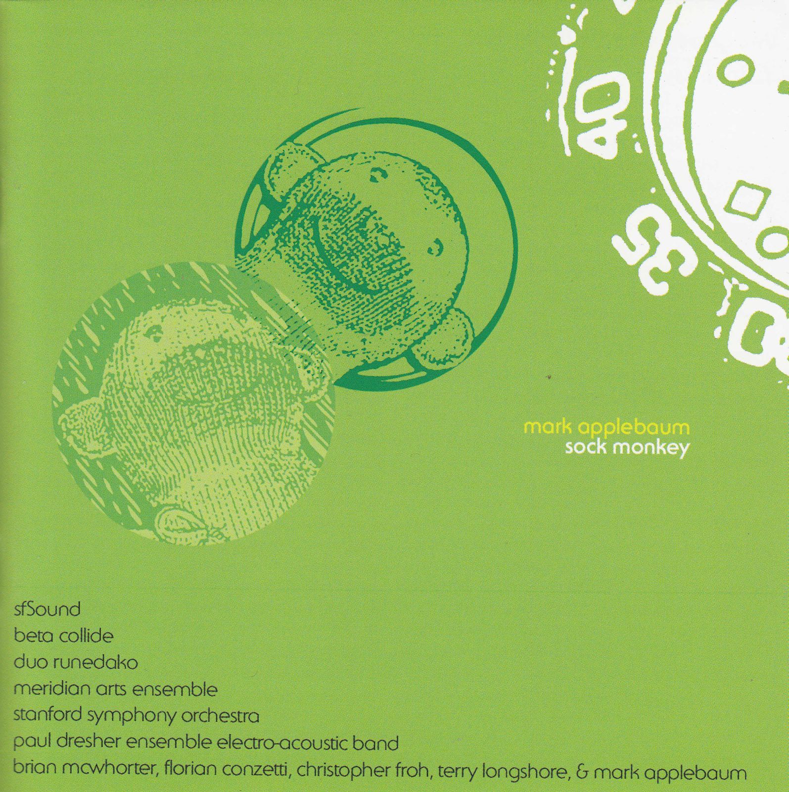 Cd sock monkey mark applebaum