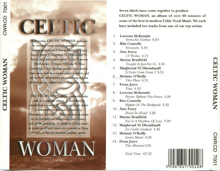 Celtic woman back