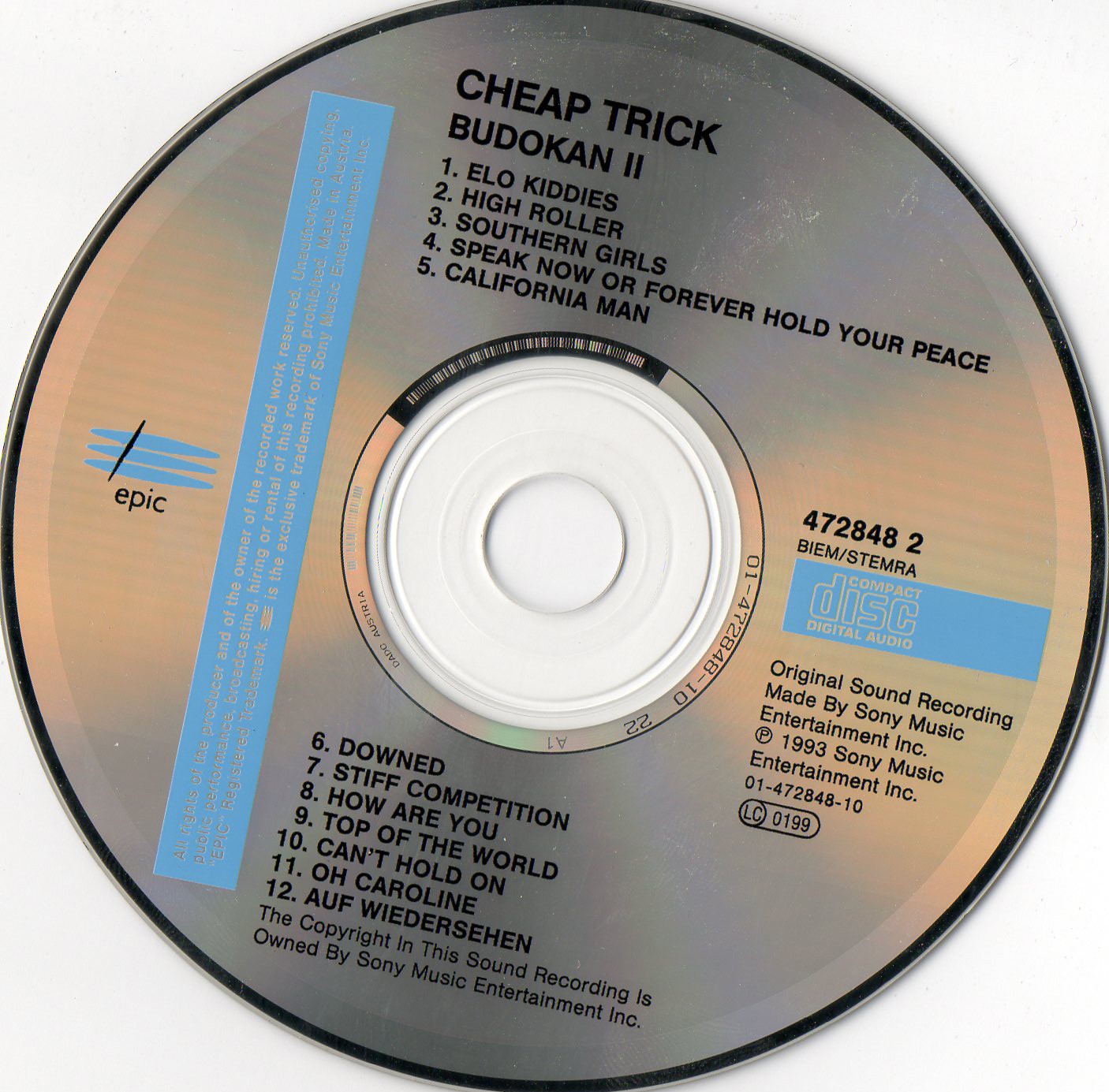 Cheap Trick  At Budokan II cd 