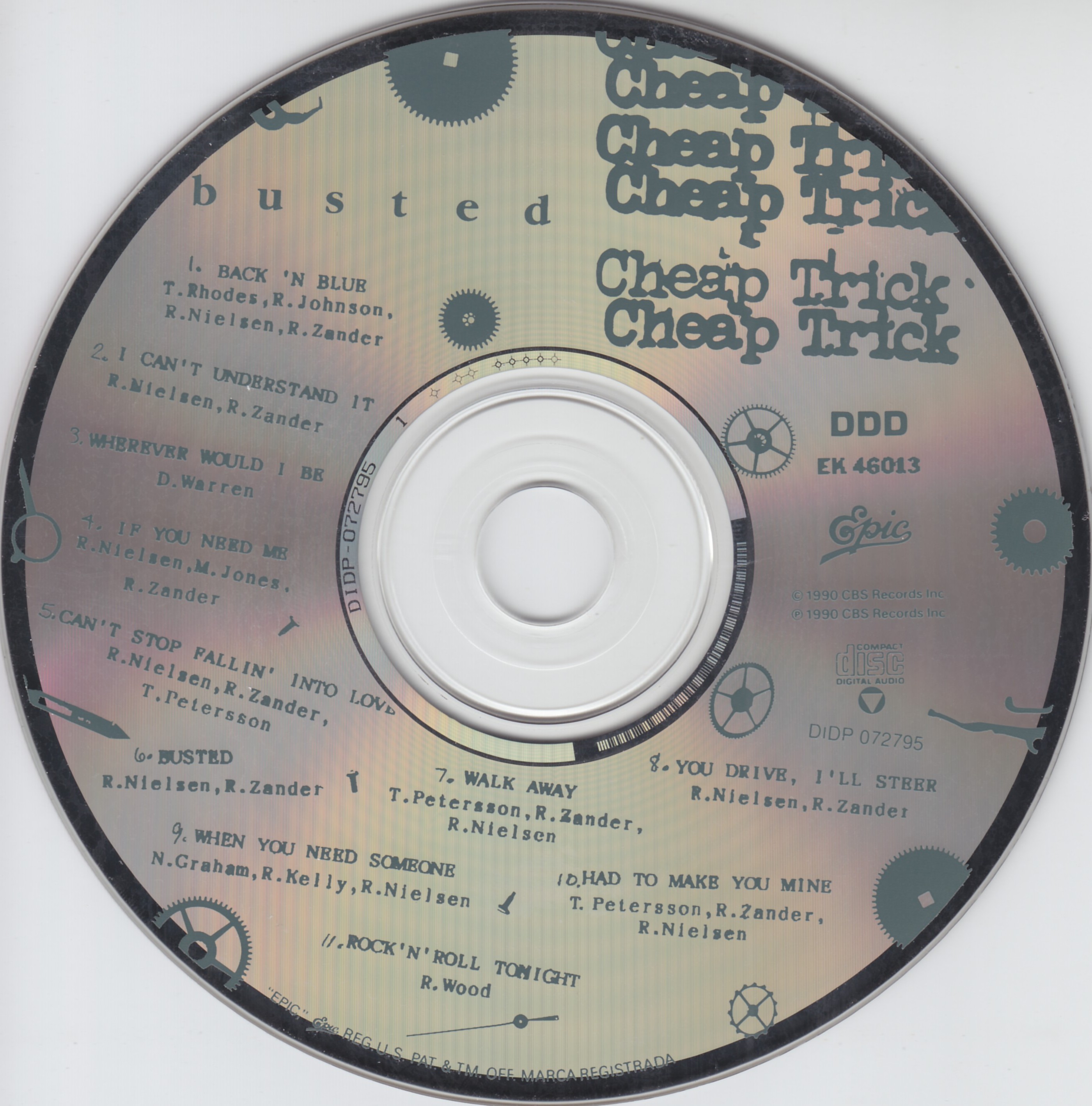 Cheap Trick  Busted cd 