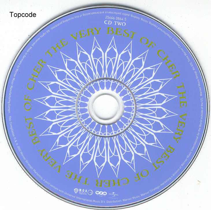 Cher The Very Best Of label2