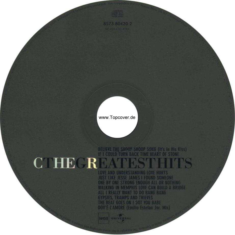 Cher The Greatest Hits cd