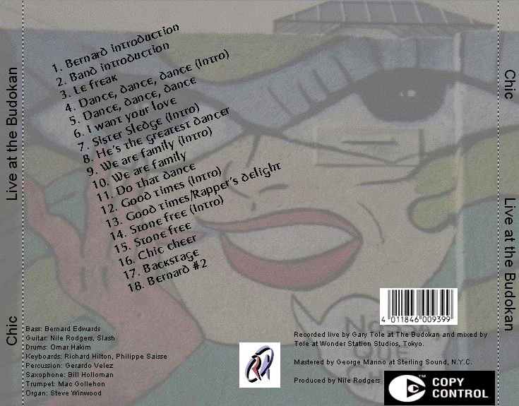 Chic  Live at the Budokan b