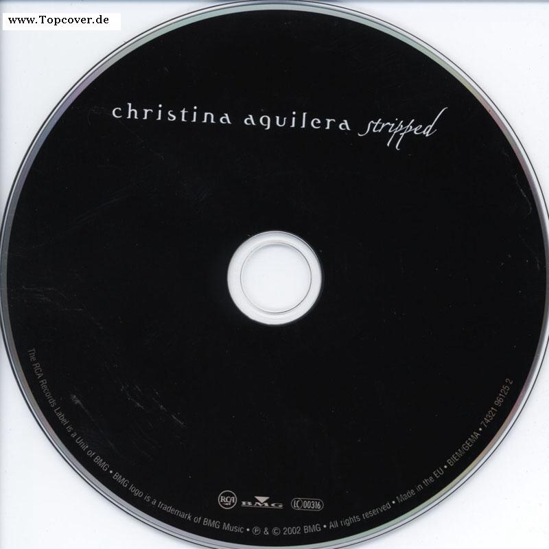 Christina Aguilera Stripped CD