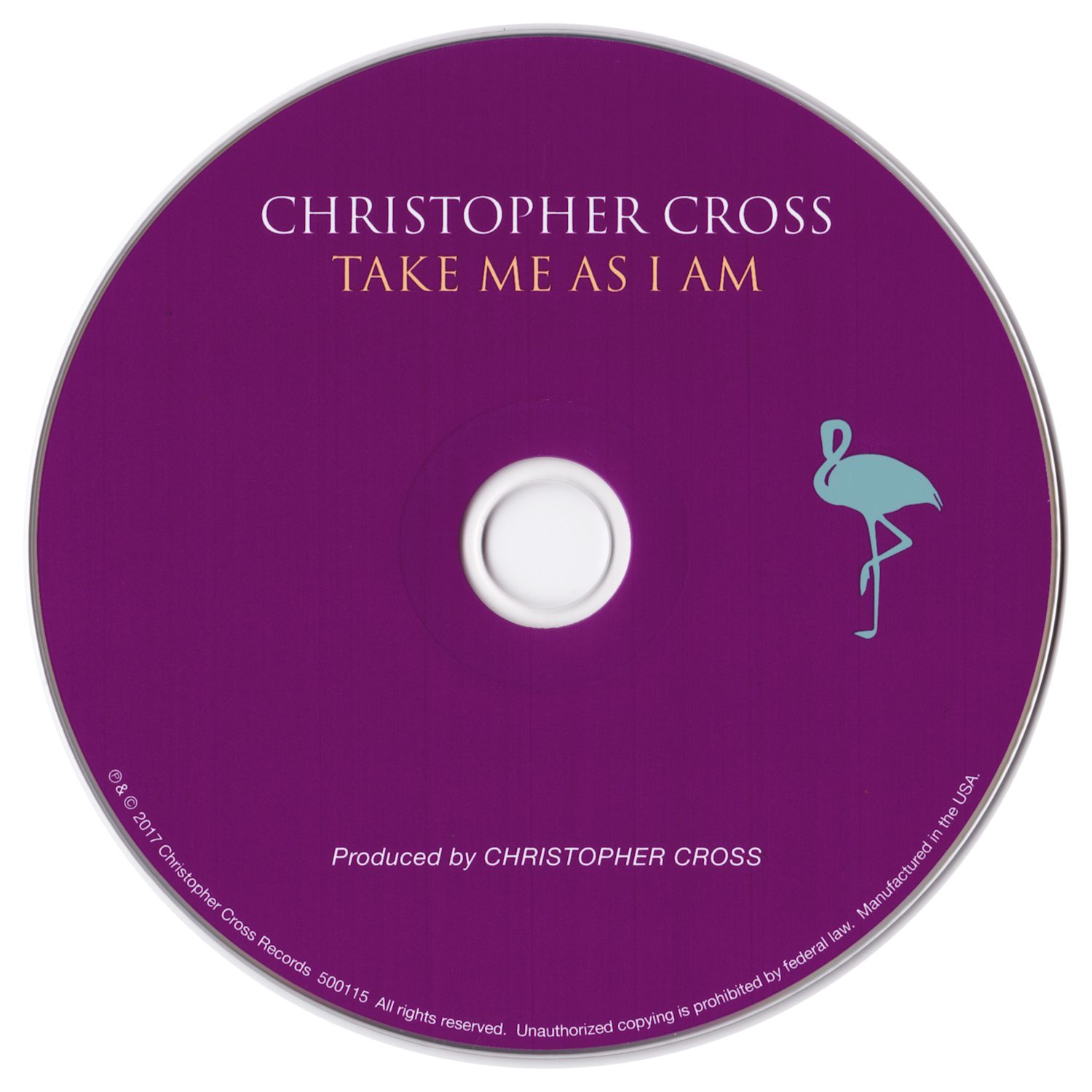 Christopher Cross Take Me As I Am cd | CD Covers | Cover Century