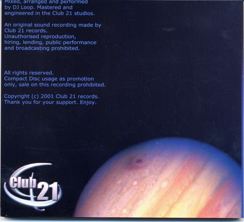 Club 21  The 07th Story Back