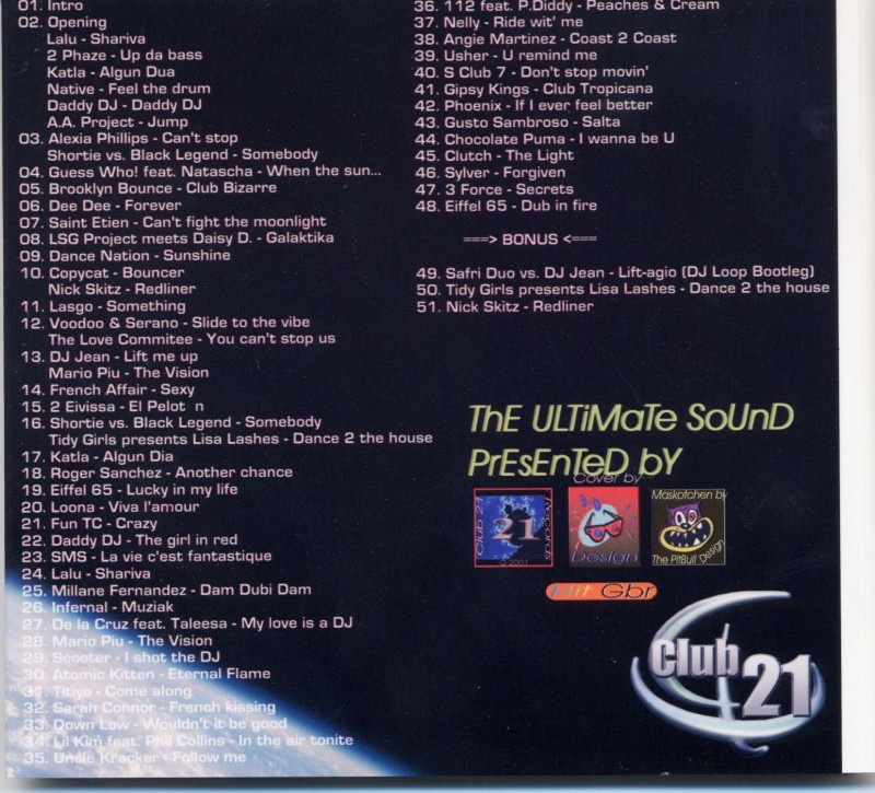 Club 21  The 07th Story Inlay