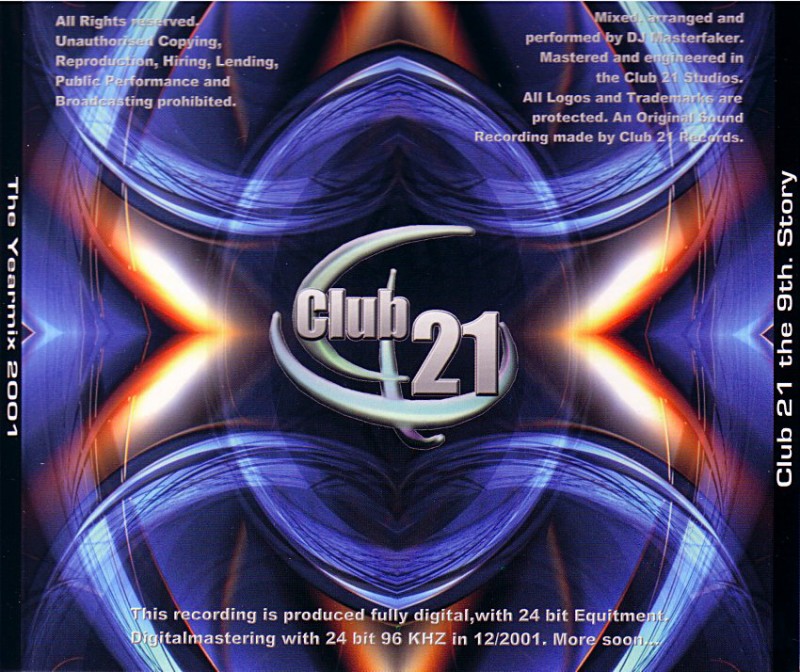 Club 21  The 09th Story Back