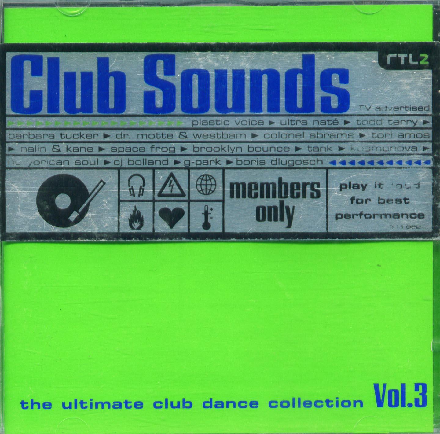 Club Sounds Vol 03 Front