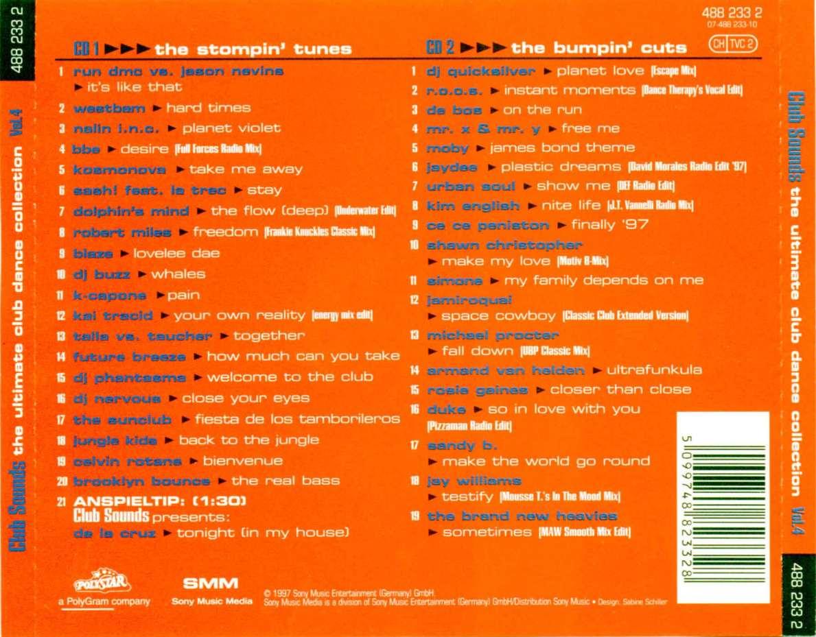 Club Sounds Vol 04 Back