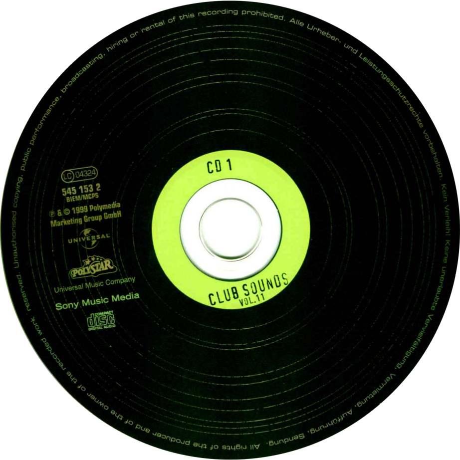 Club Sounds Vol 11 CD01
