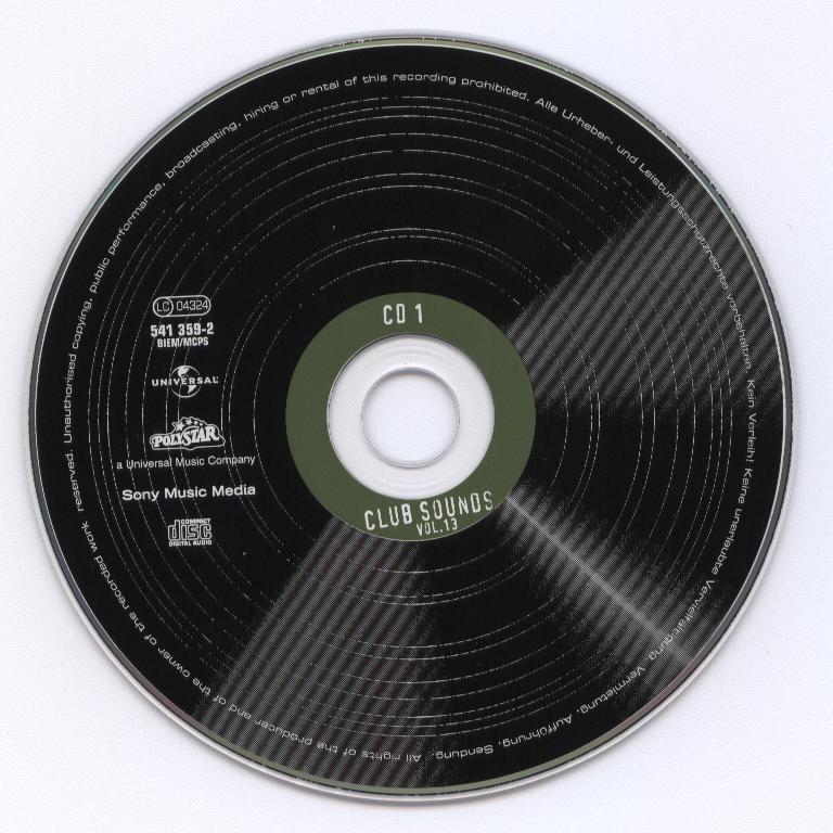 Club Sounds Vol 13 CD01