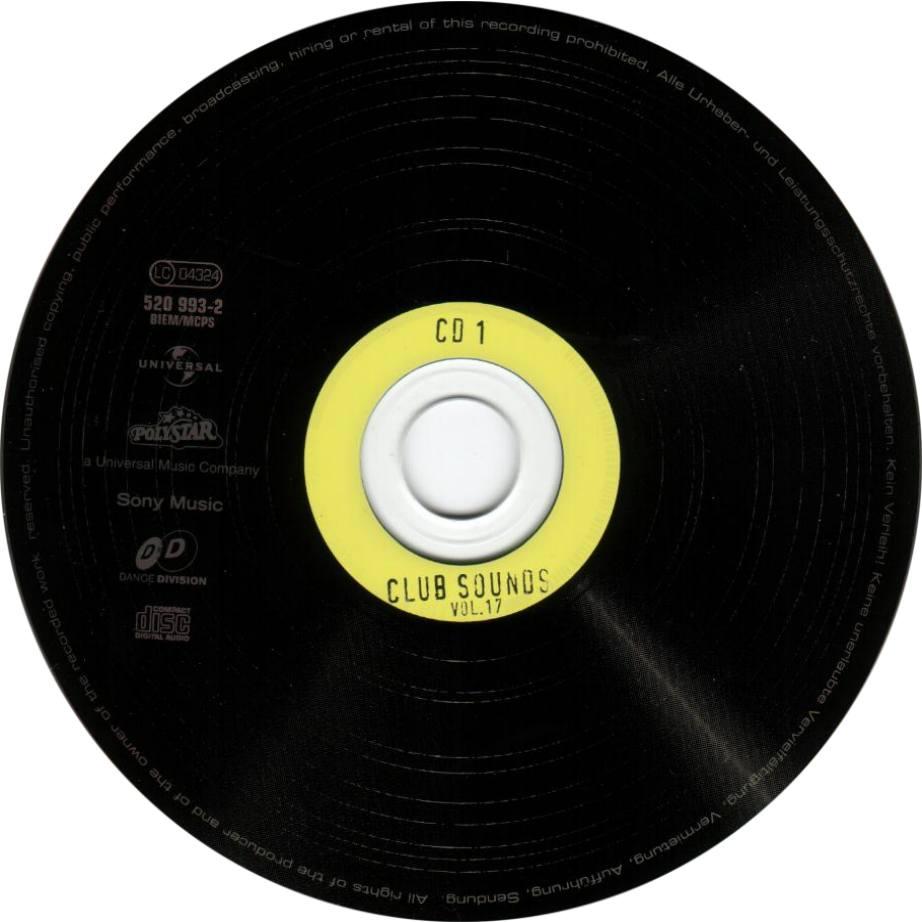 Club Sounds Vol 17 CD01