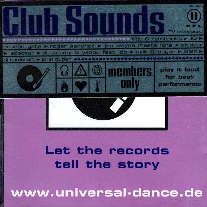 Club Sounds Vol 21 Front