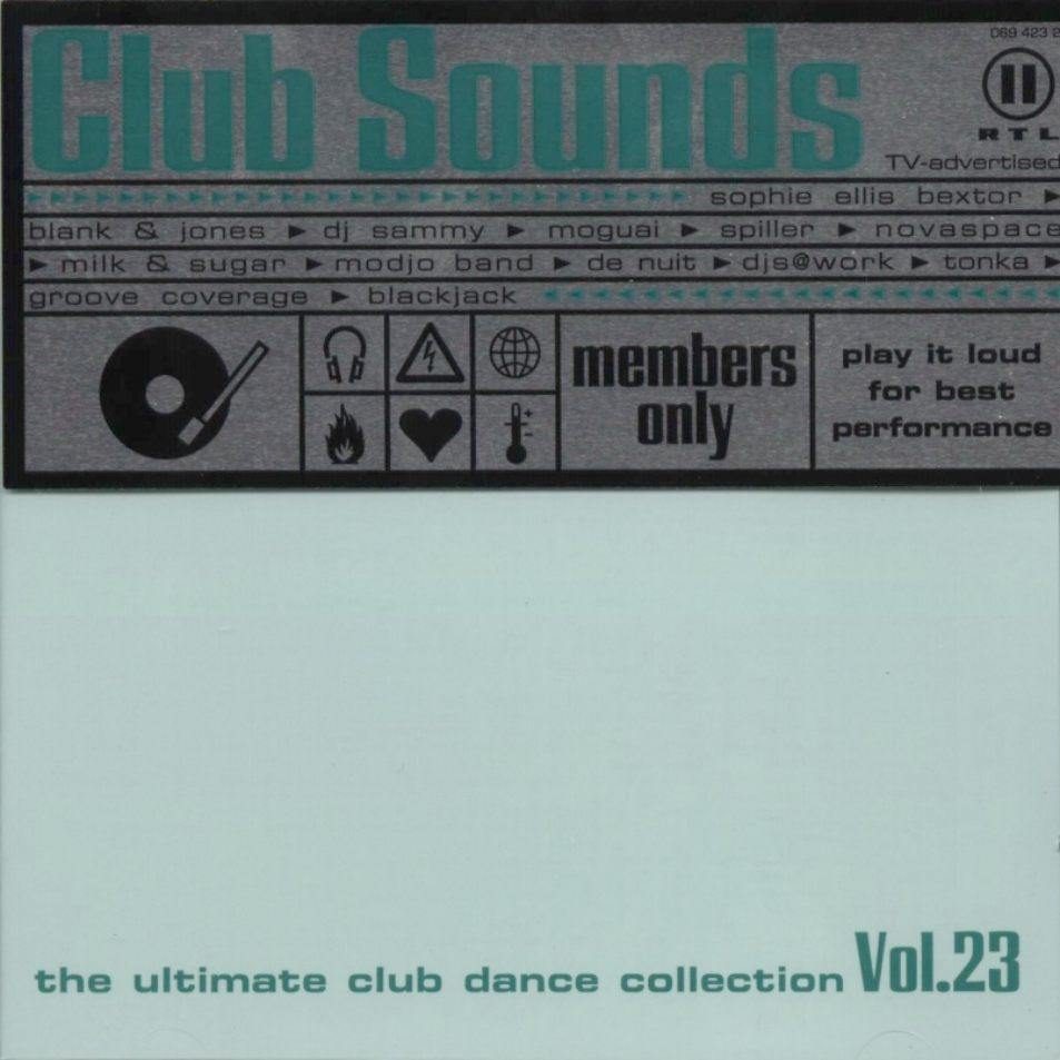 Club Sounds Vol 23 Front