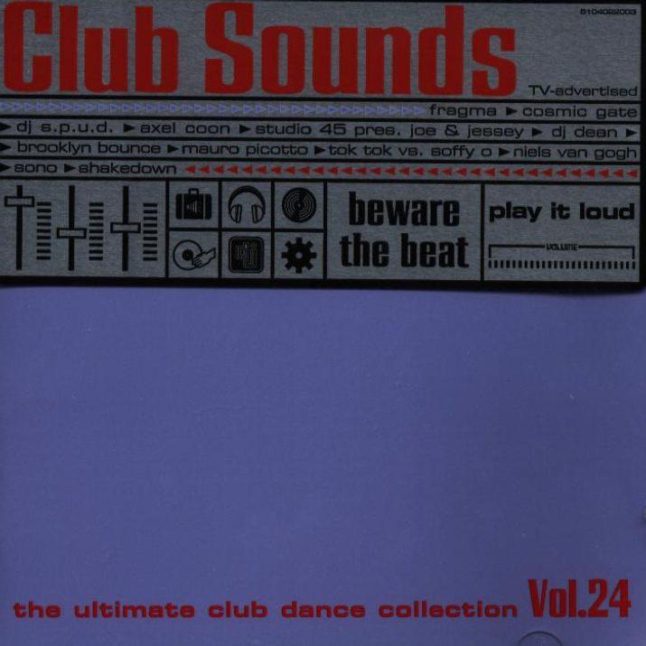 Club Sounds Vol 24 Front