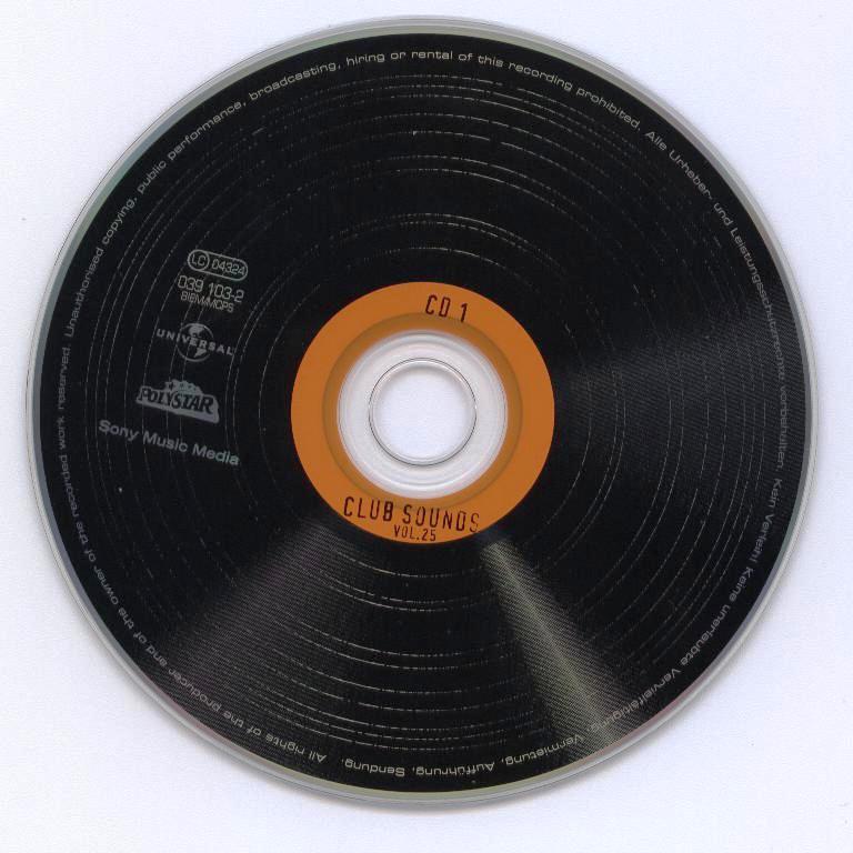 Club Sounds Vol 25 CD01