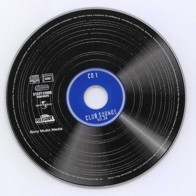 Club Sounds Vol 26 CD01