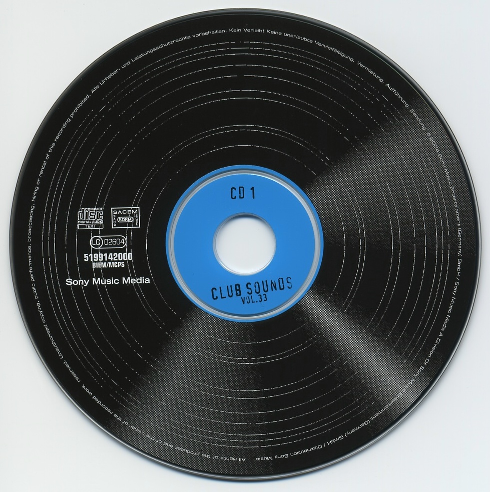 Club Sounds Vol 33 CD01