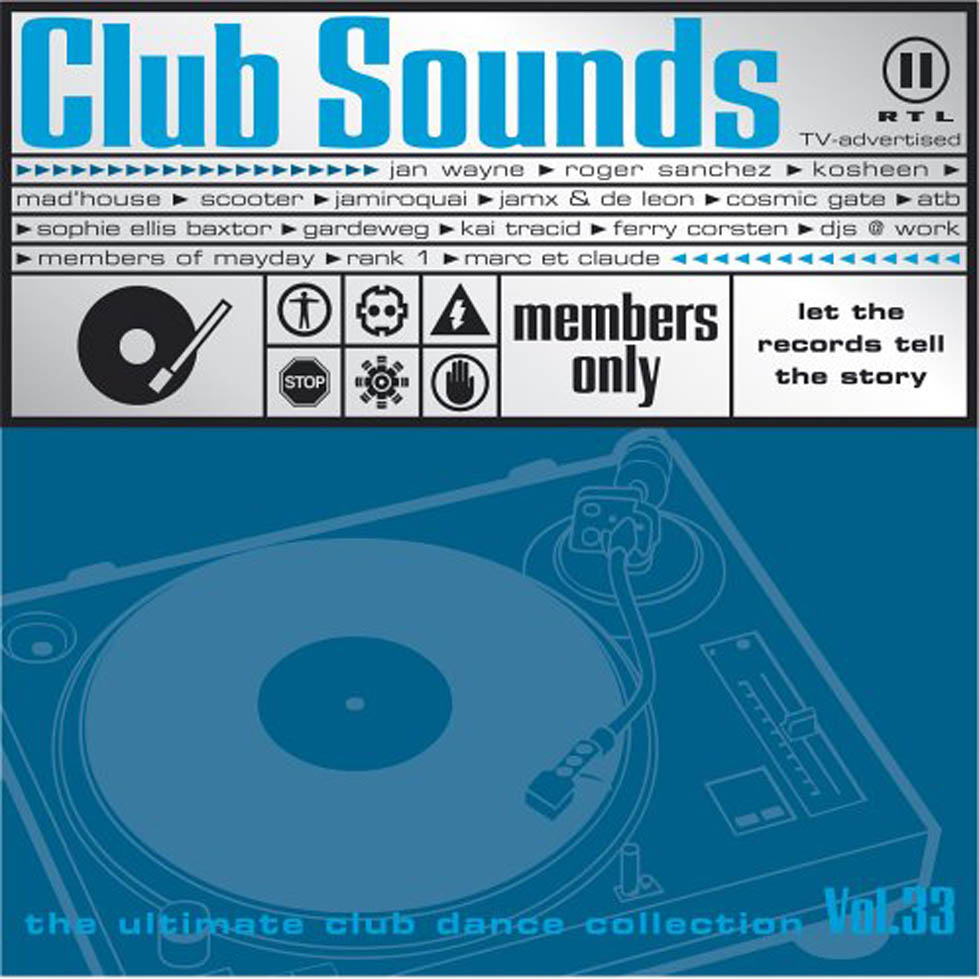 Club Sounds Vol 33 Front