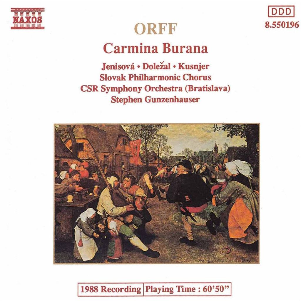 carmina burana csr symphony orchest 