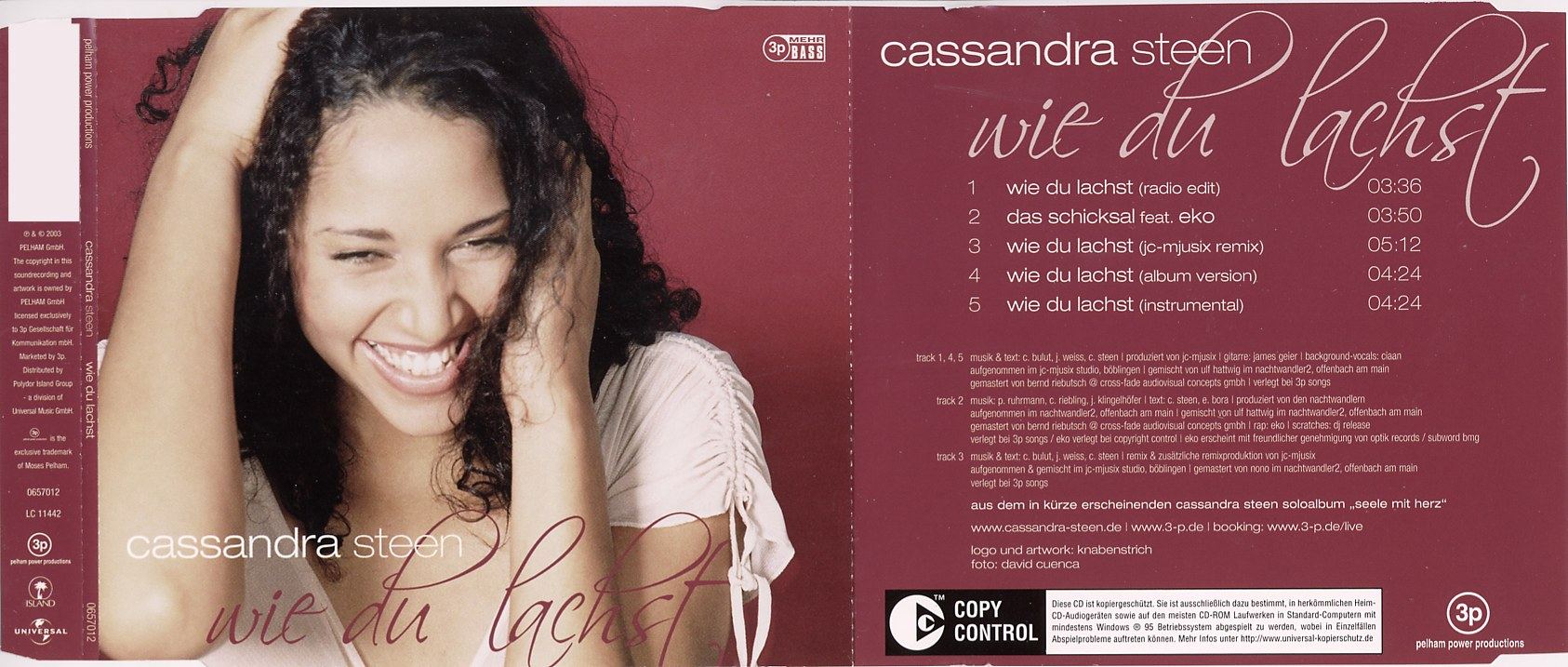 cassandra steen  wie du lachst maxi