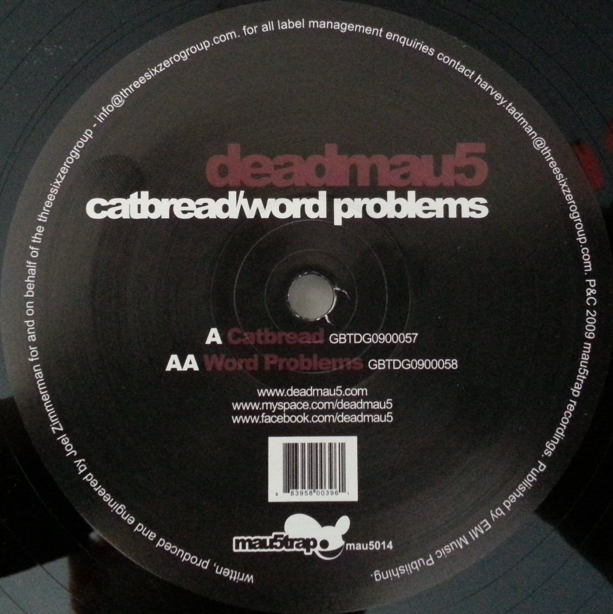 catbread word prob deadmau5 