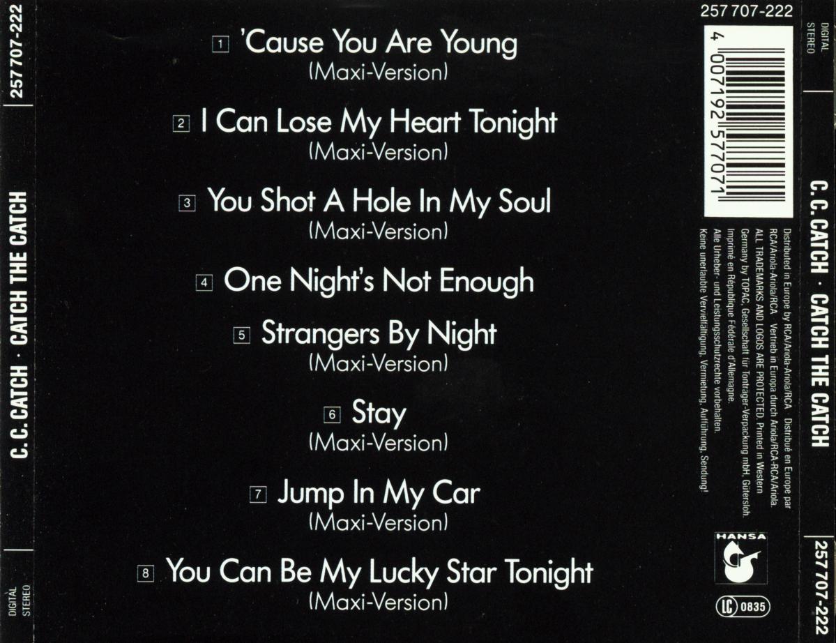 cc catch  catch the catch b