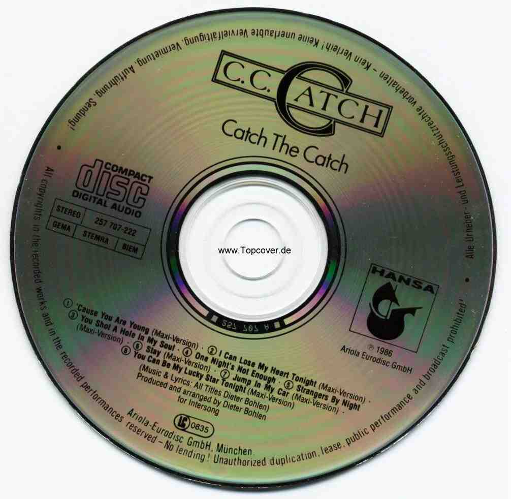 cc catch  catch the catch cd