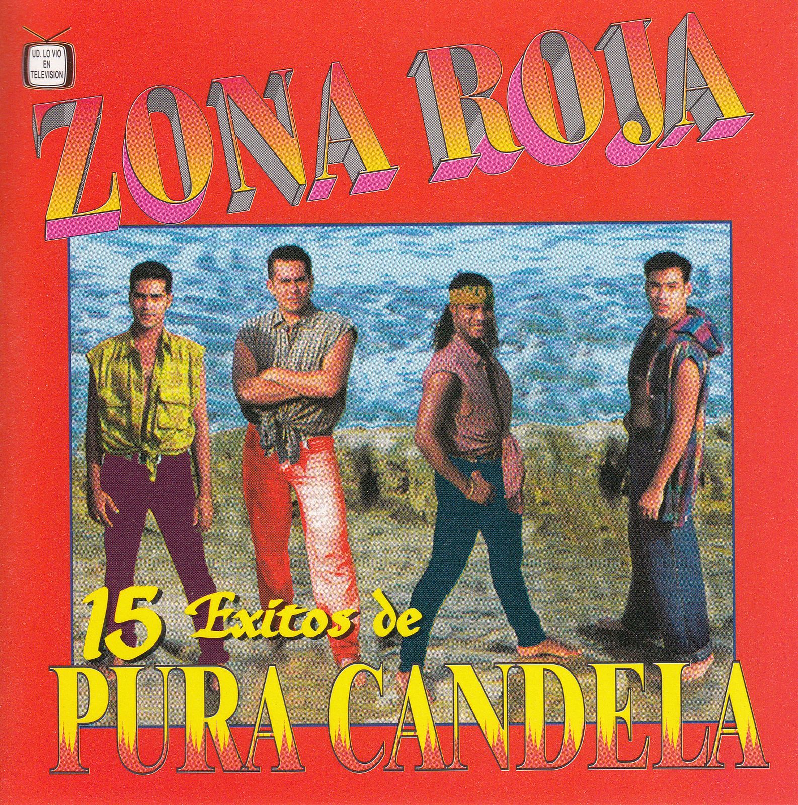 cd 15 exitos de pura candela zona roja