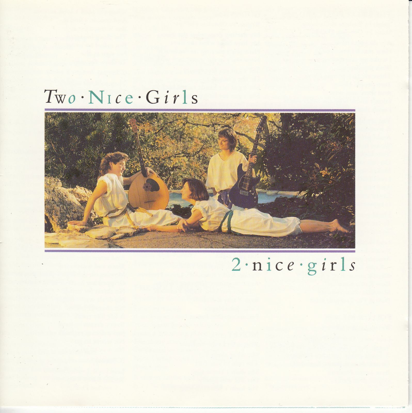 cd 2 nice girls two nice girls