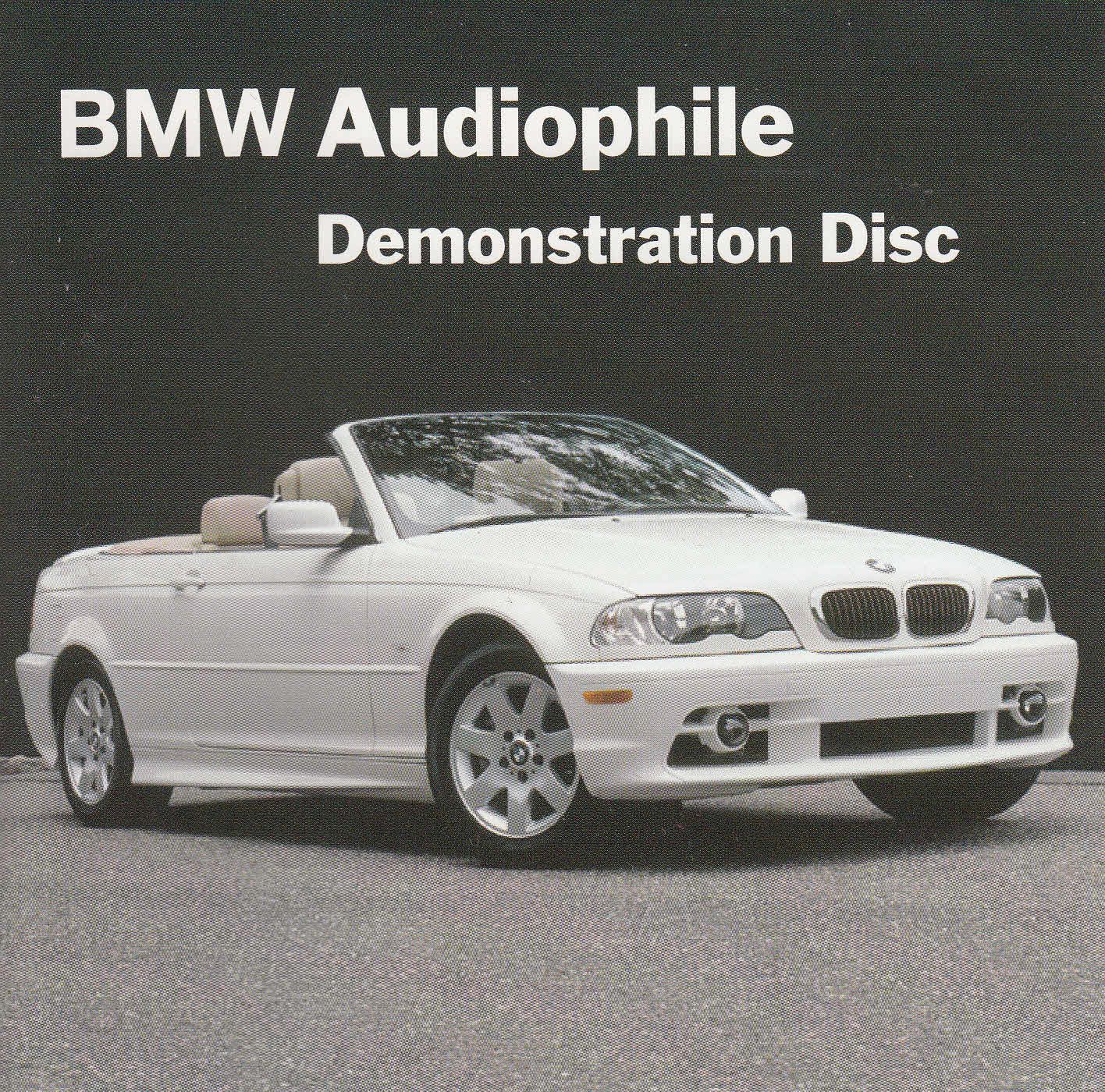 cd bmw audiophile demonstration disc various artists
