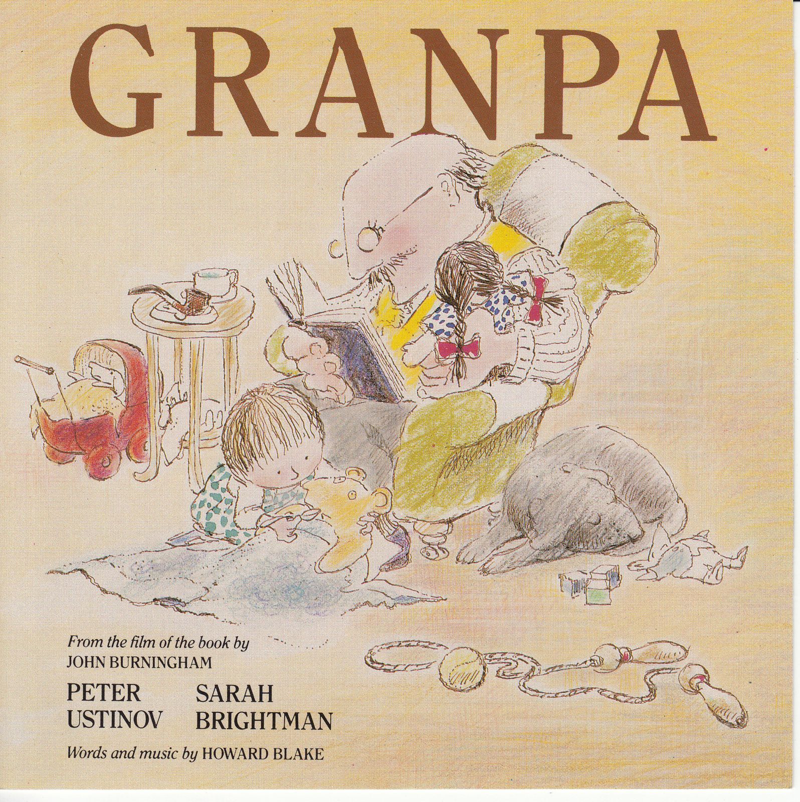 cd granpa howard blake peter ustinov sarah brightman