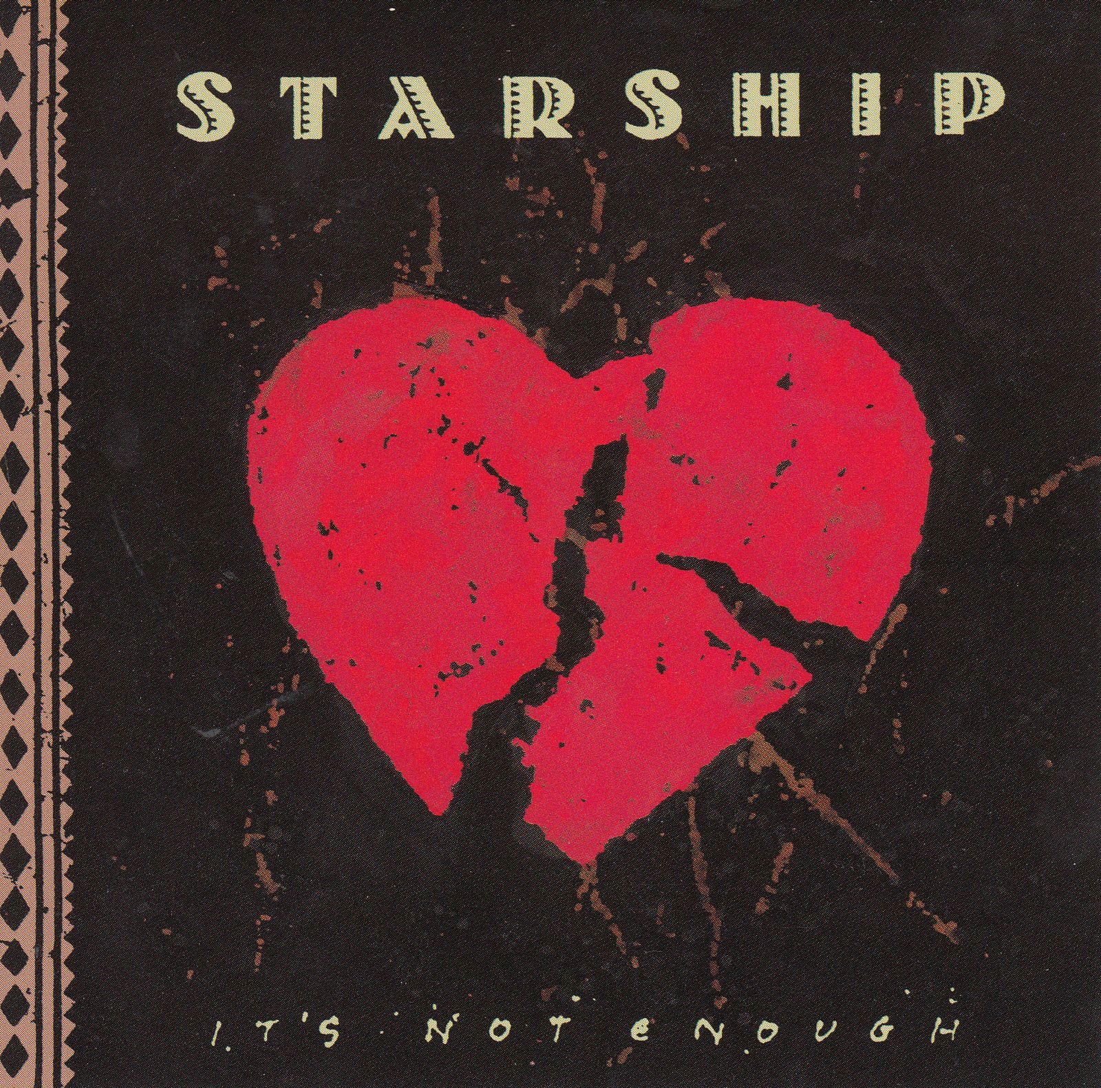 cd its not enough label promo single 