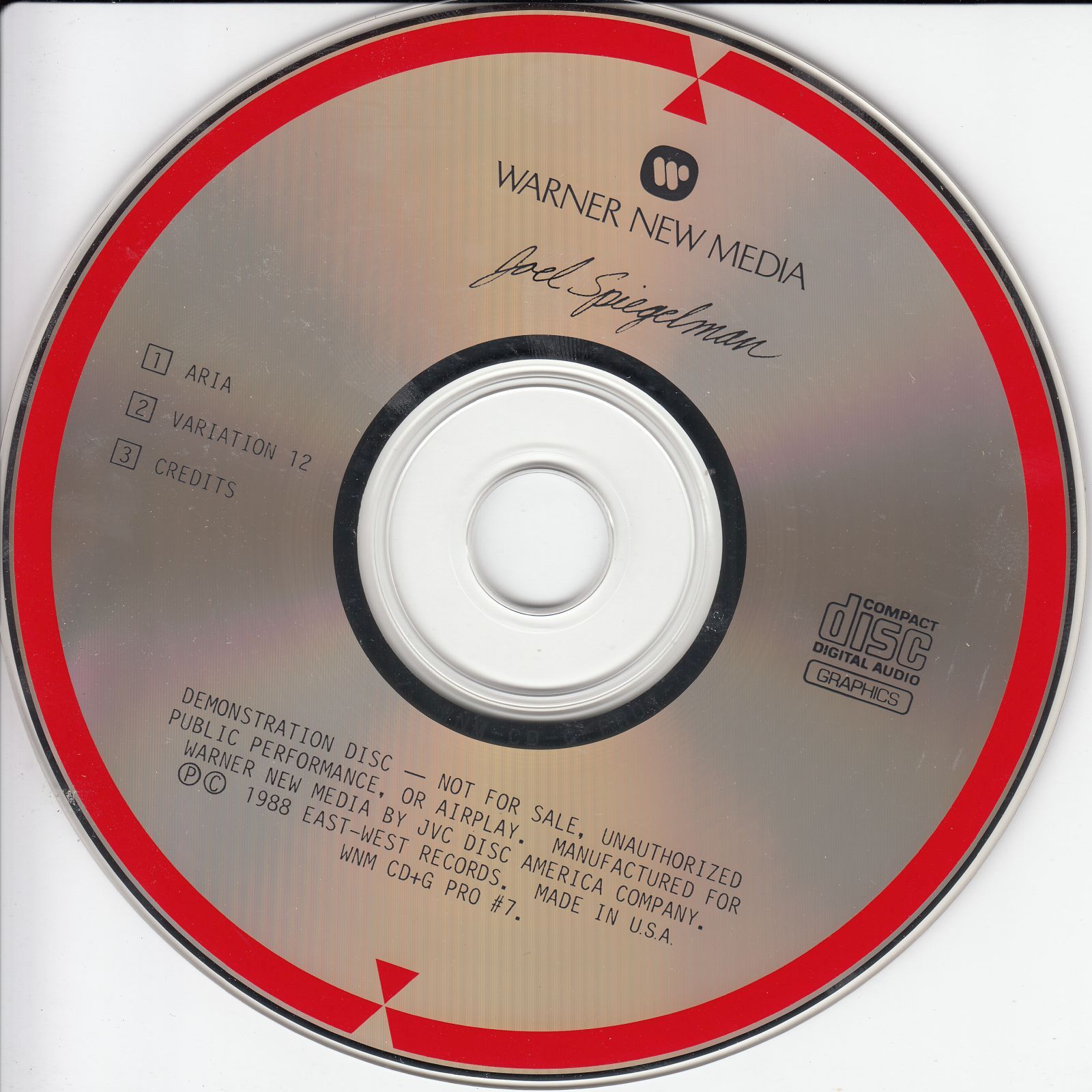 cd joel spiegelman joel spiegelman