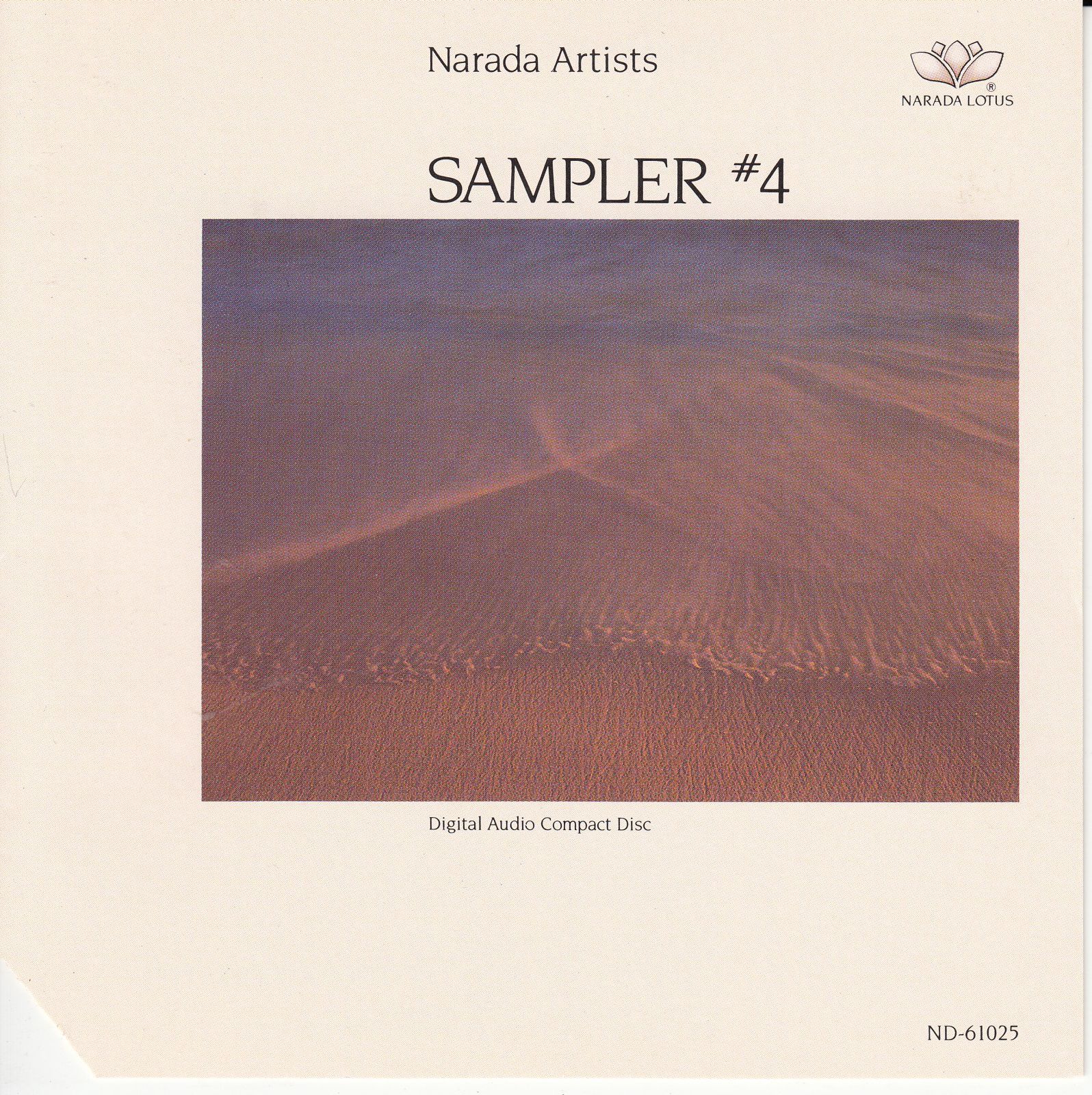 cd narada lotus sampler 4 various artists