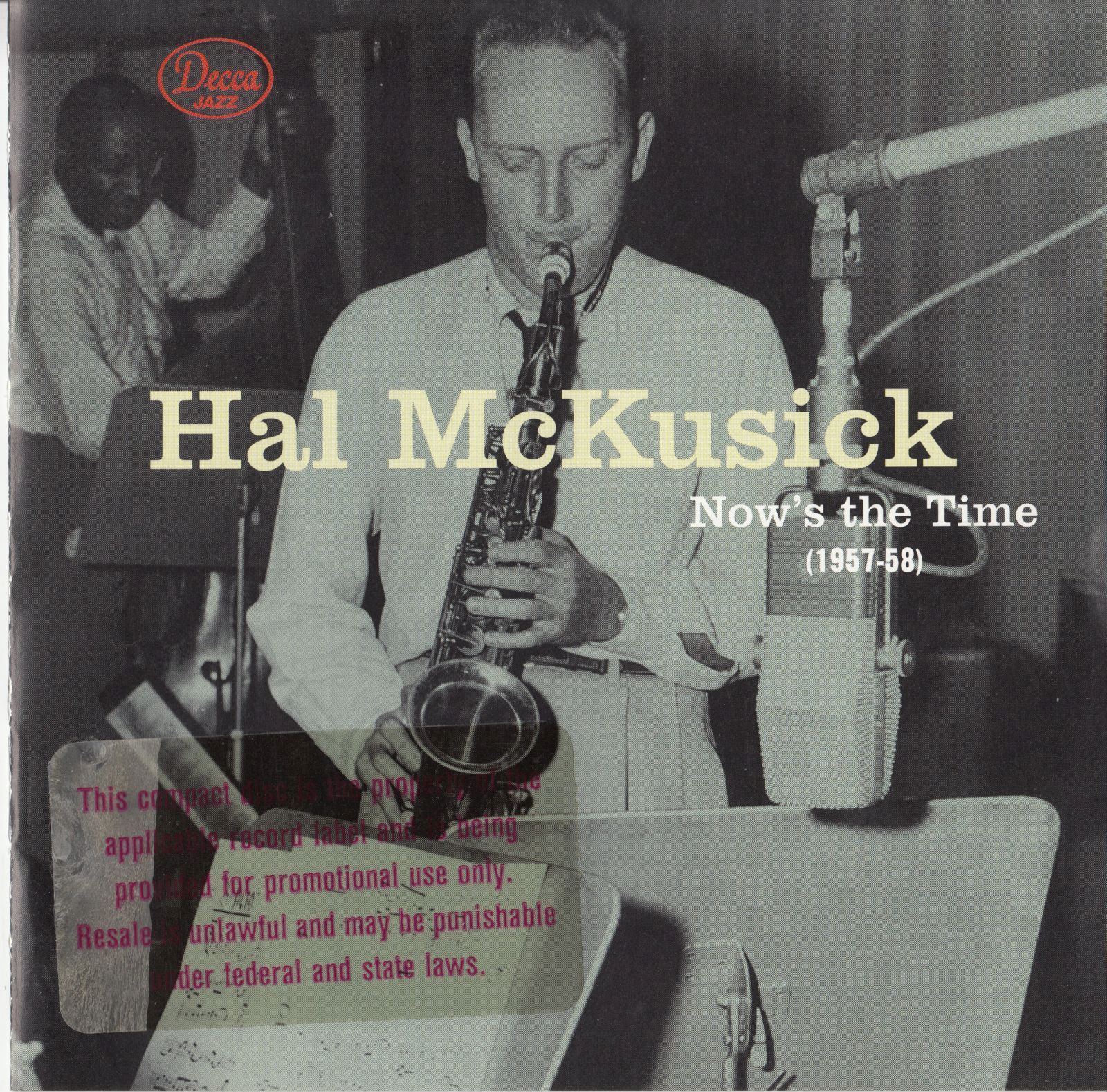 cd nows the time 1957 58 hal mckusick