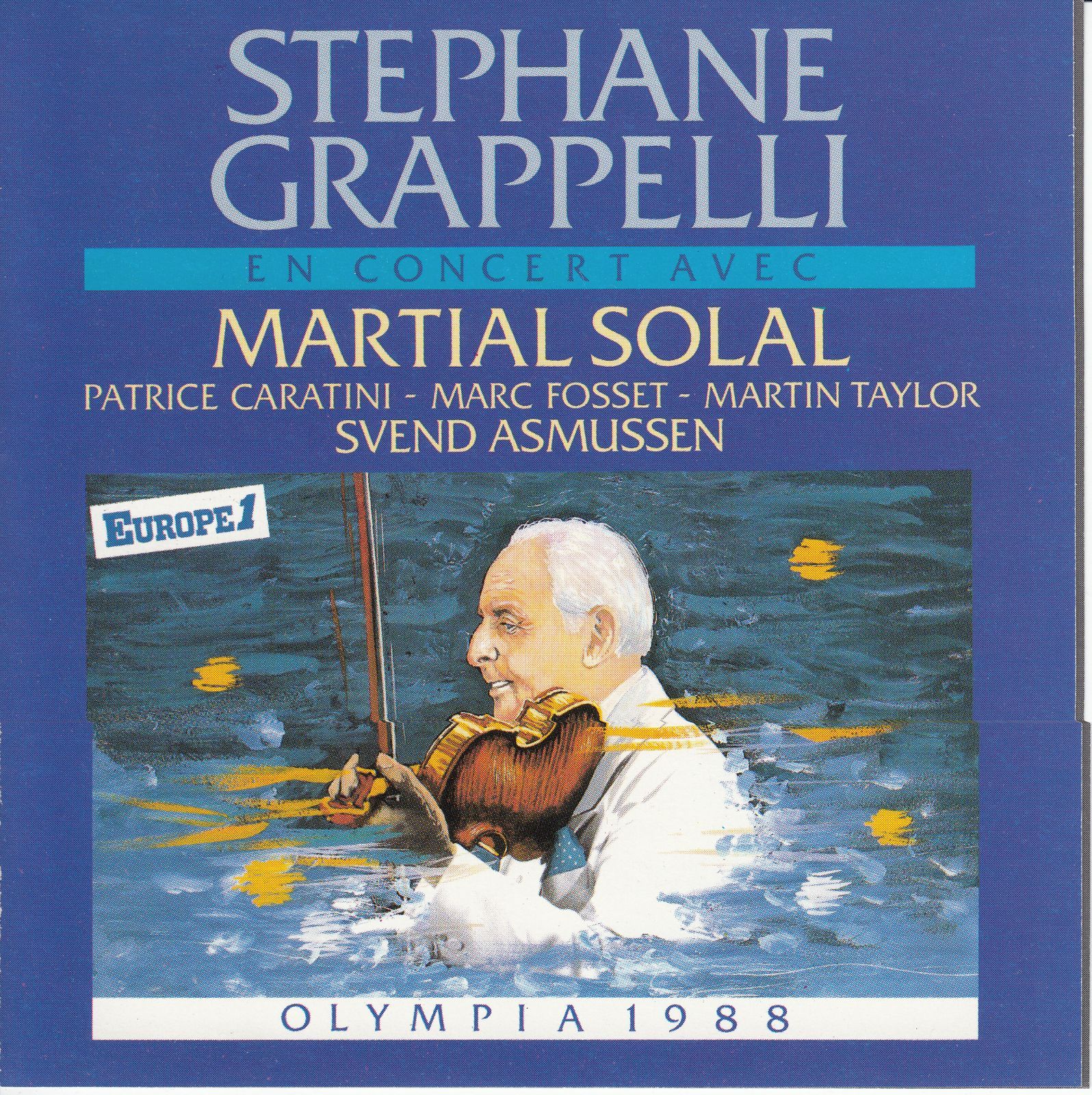 cd olympia 88 stephane grappelli