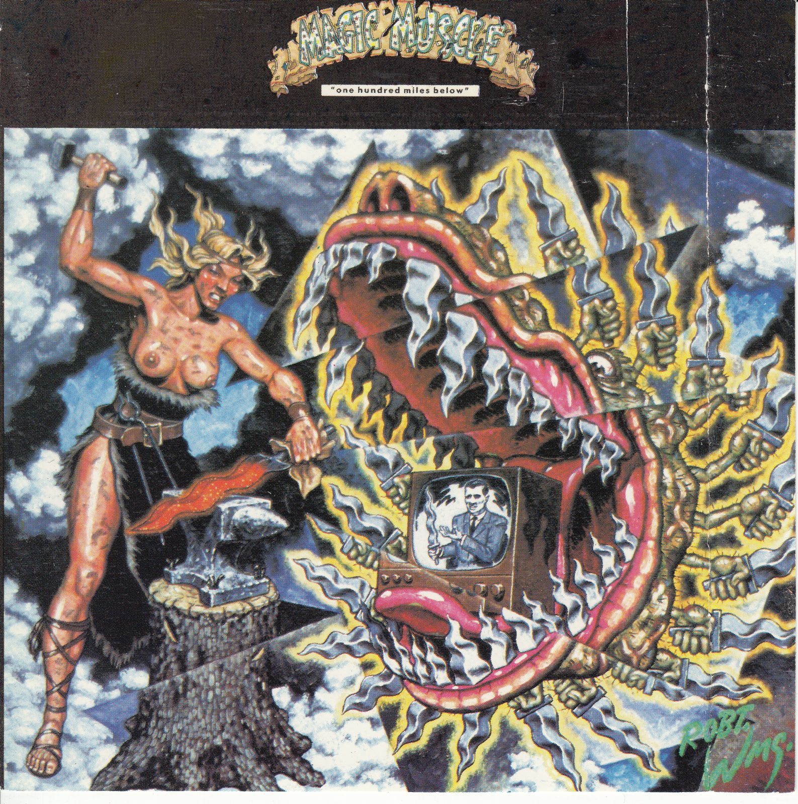 cd one hundred miles below magic muscle