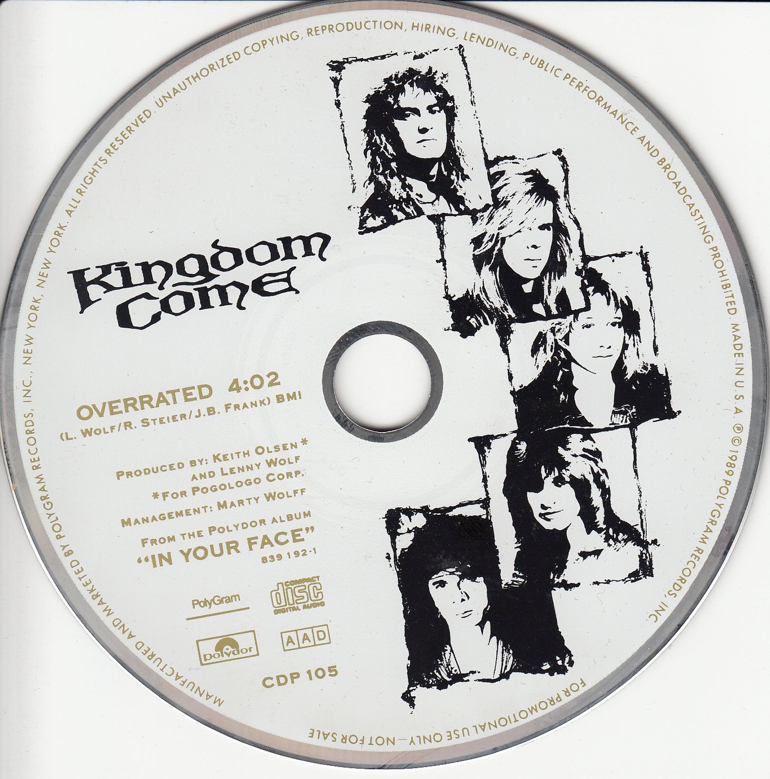 cd overrated kingdom come