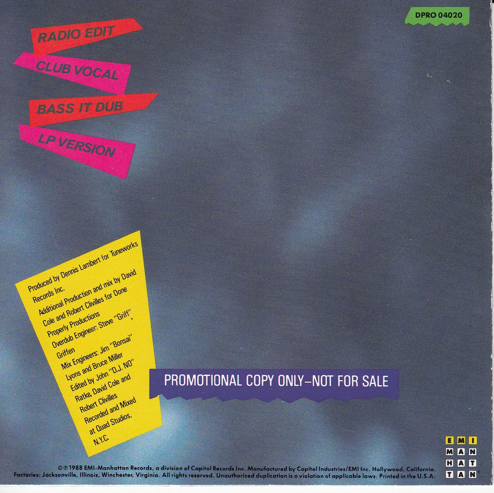 cd pink cadillac single natalie cole