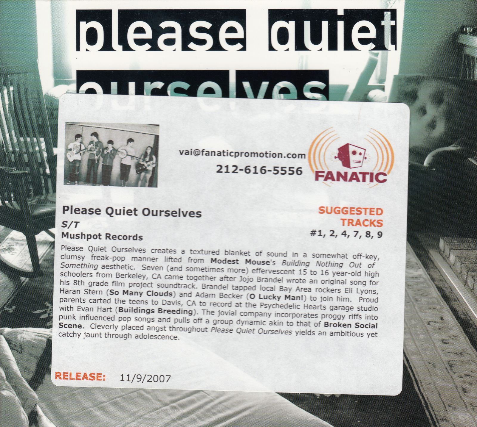 cd please quiet ourselves please quiet ourselves